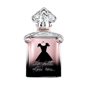 La Petite Robe Noire EDT by Guerlain in a purple bottle that has fruity notes